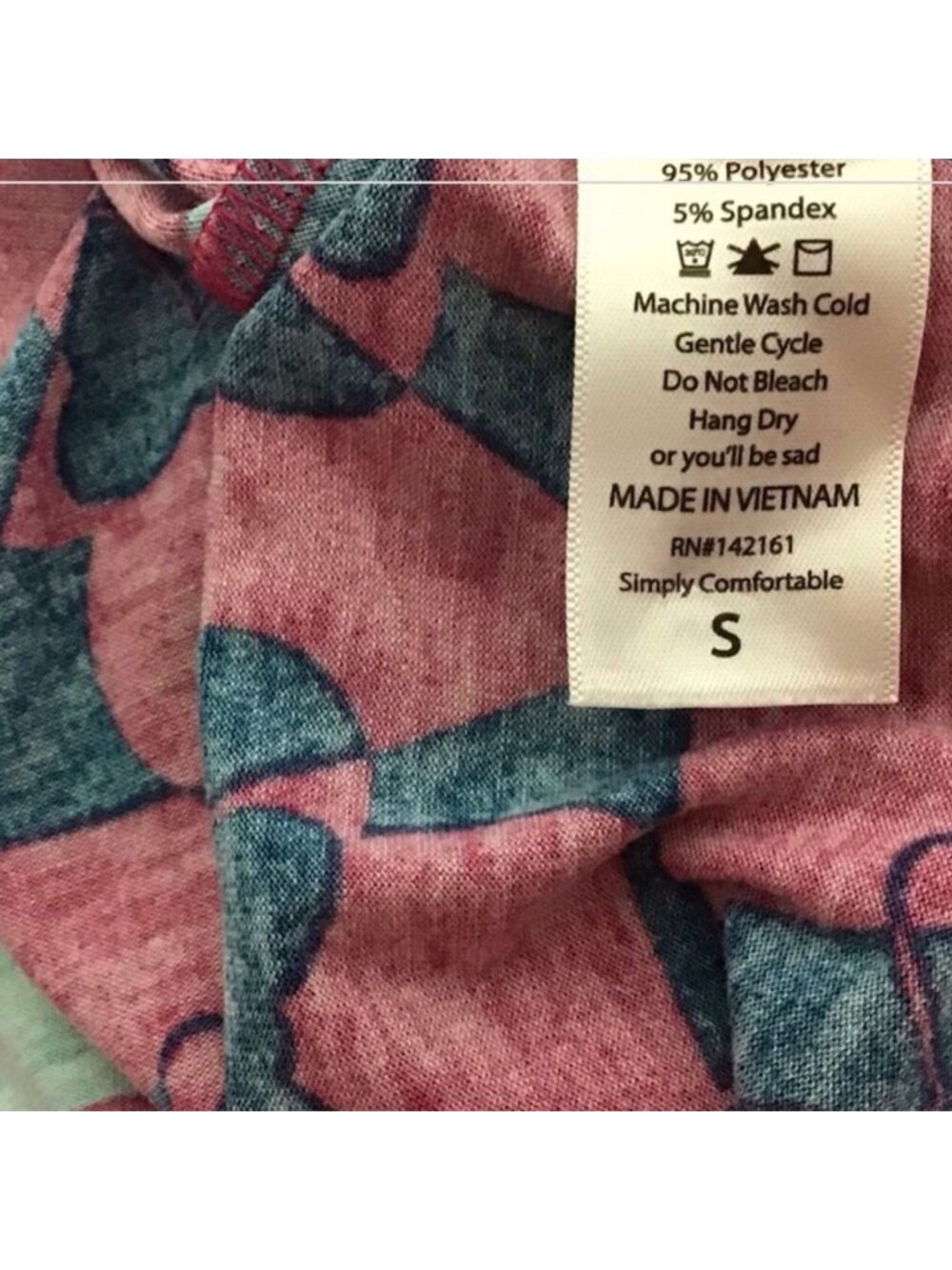 LuLaRoe Disney “Minnie Mouse” Irma Hi-Lo Tee (NWT) (Size: Small) - Picture 6 of 6